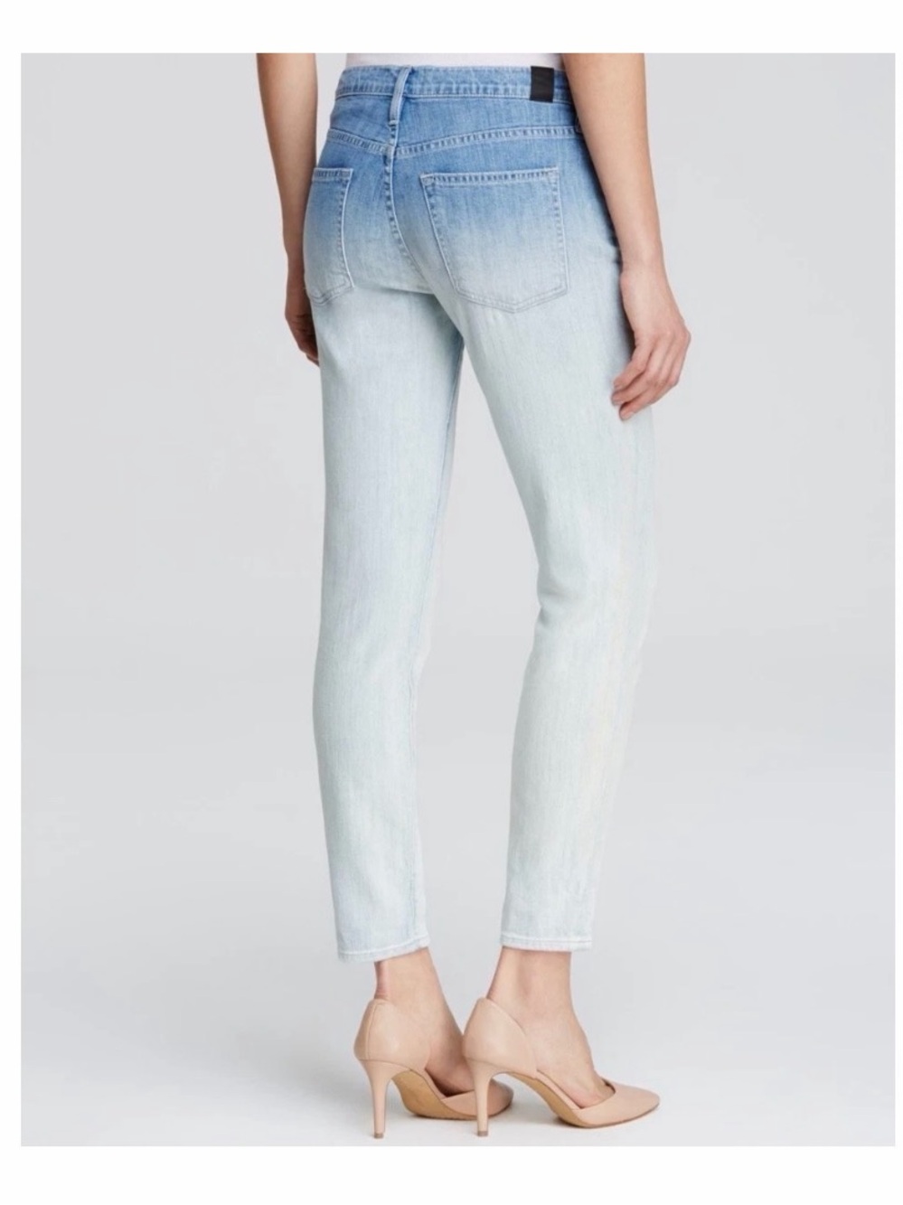 Vince Ombre Light Blue Crop Jeans size 28 - Picture 2 of 8